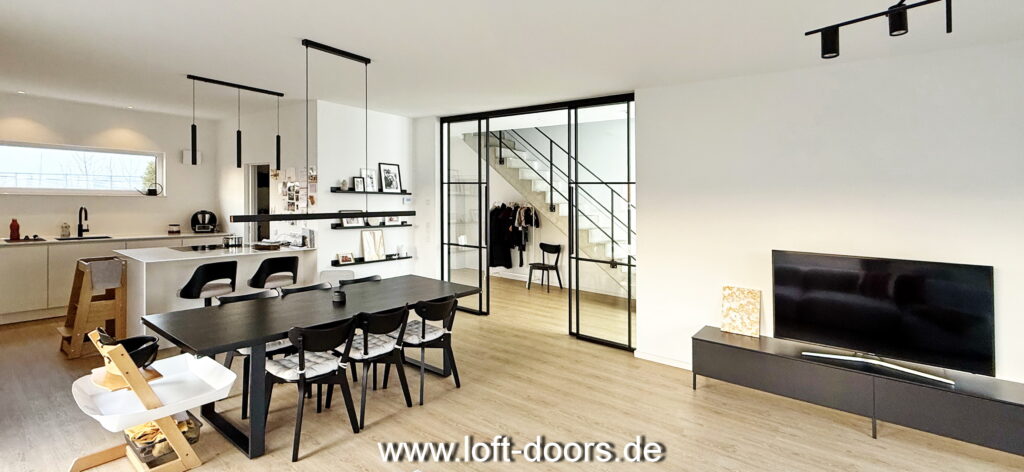 Unsere Loft Doors kommen in vielen Projekten in Sachsen und Brandenburg zum Einsatz: